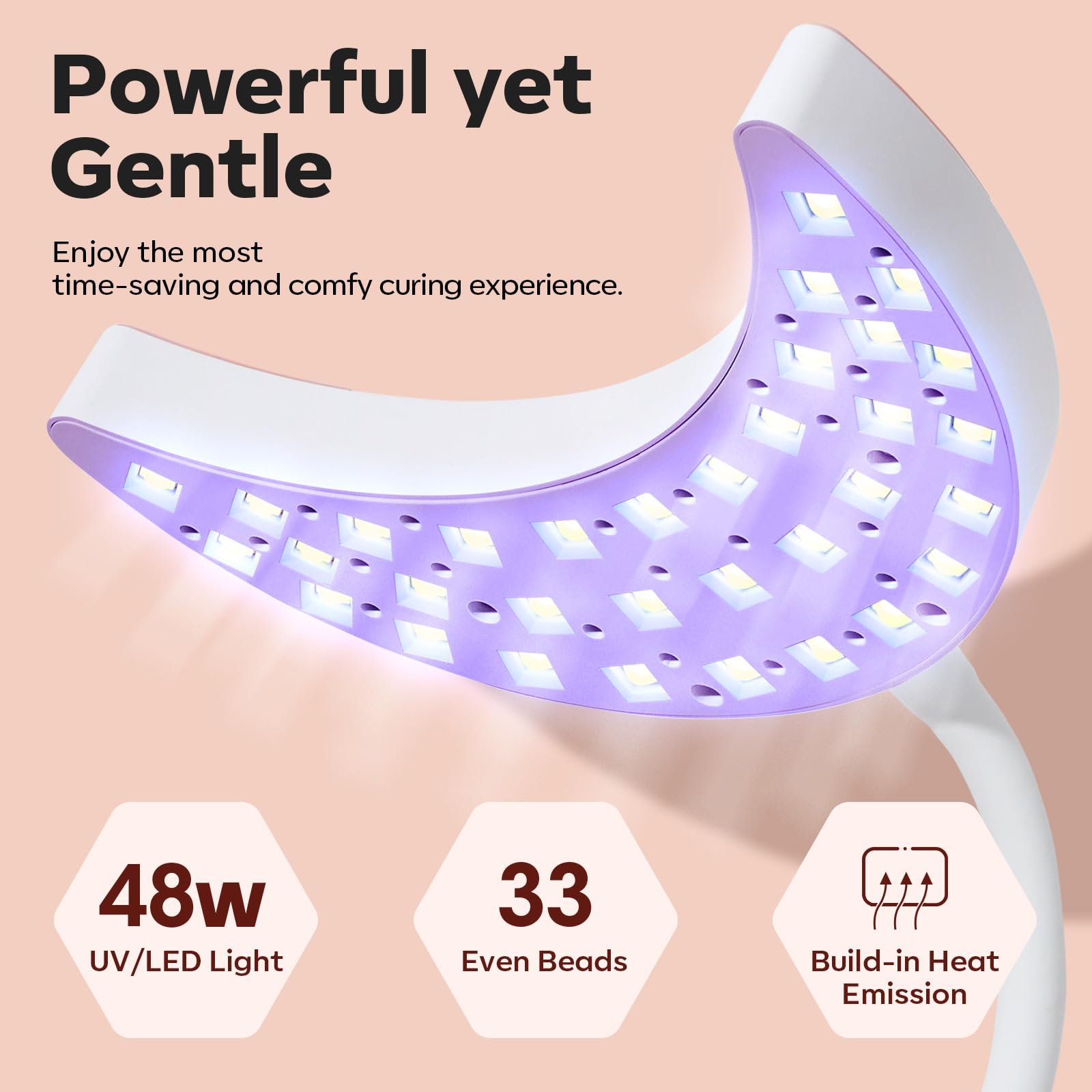Modelones 2023 Newest UV LED Nail Lamp and Nail Art Brush Set - Image 6