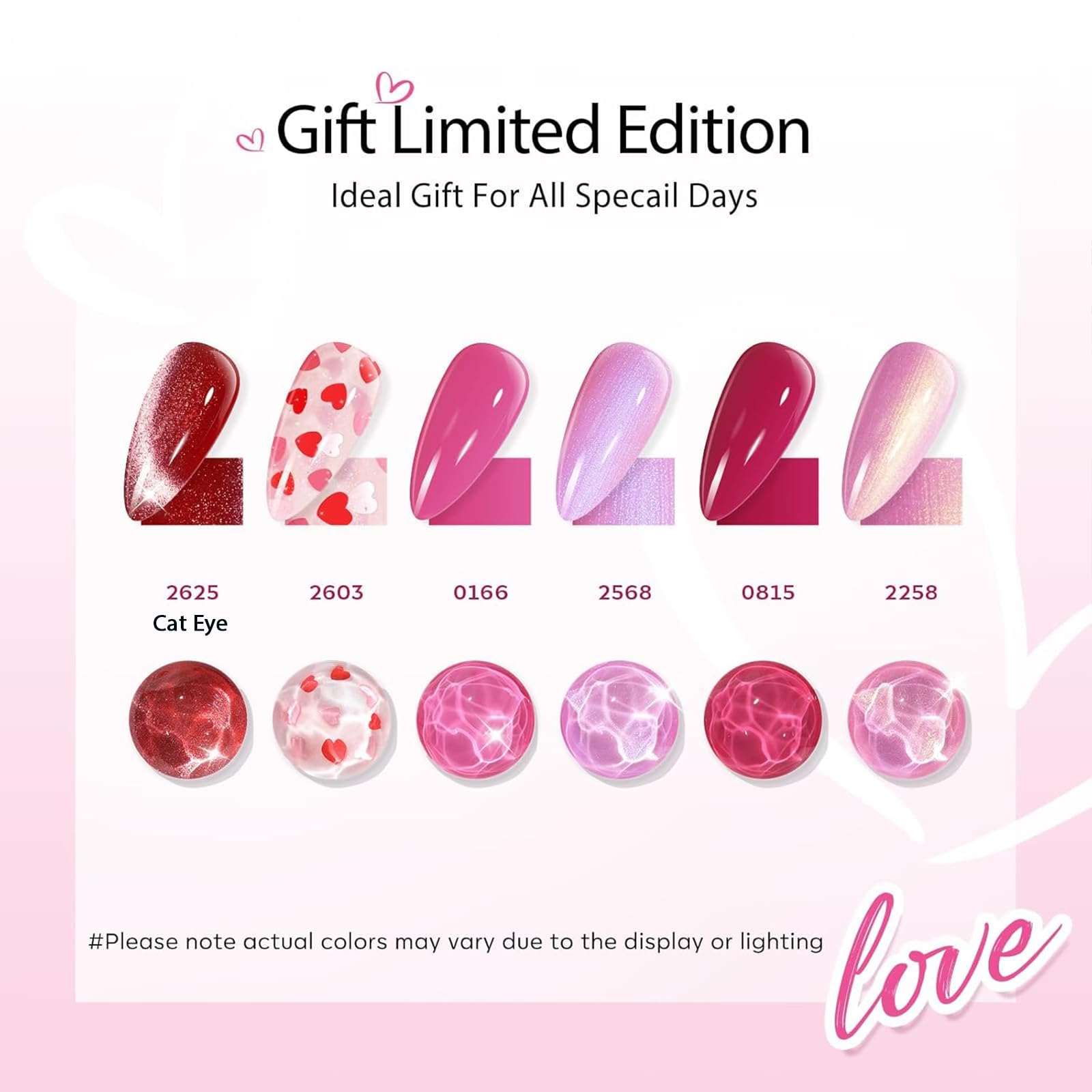 modelones Cat Eye Magnet Set+ 6 colors Gel Nail Polish Set - Image 5